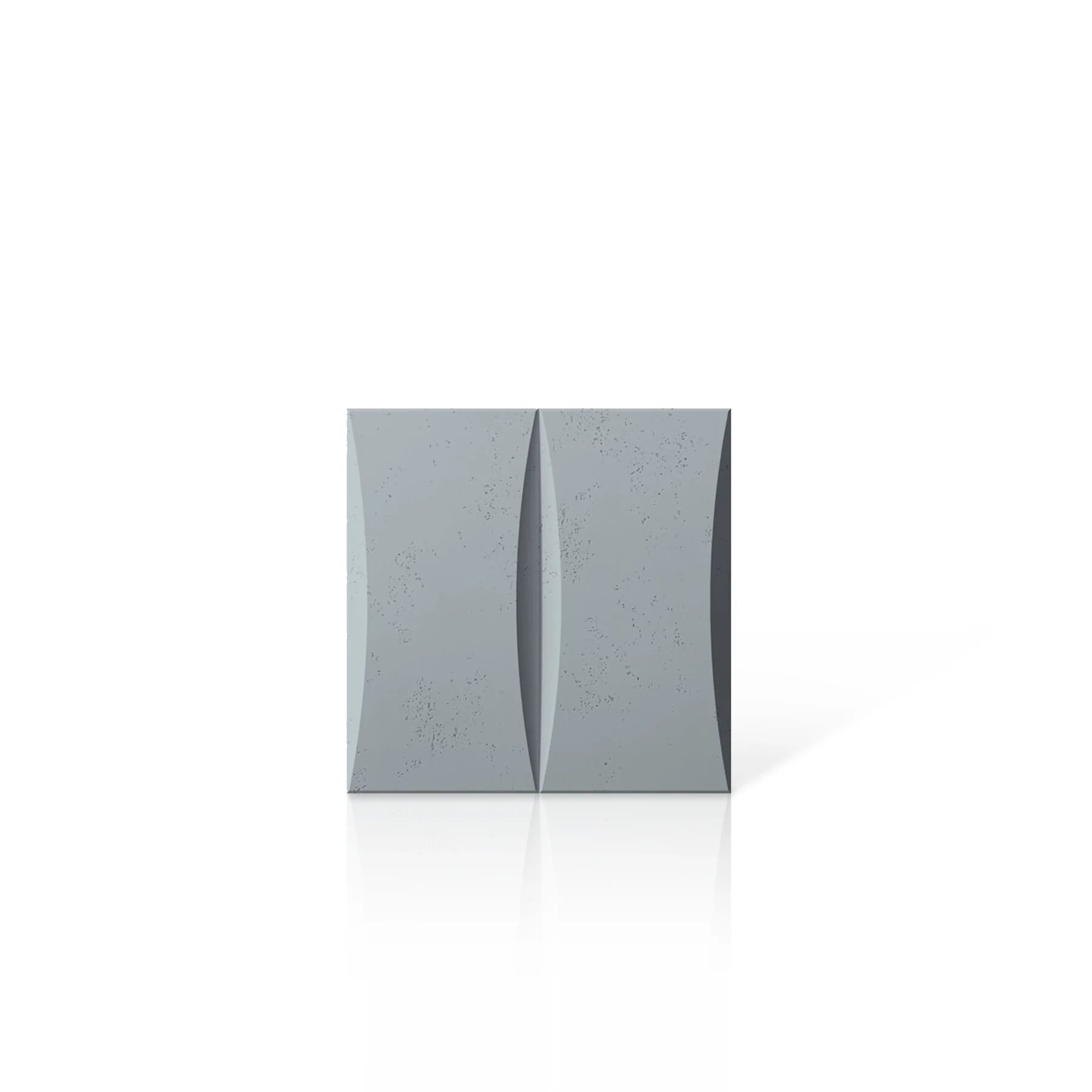 3D Concrete Wall Panels BLOCK colour swatch on white background DecorMania.eu
